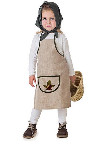 Kit o Disfraz de Castañera Hojas-Castaña