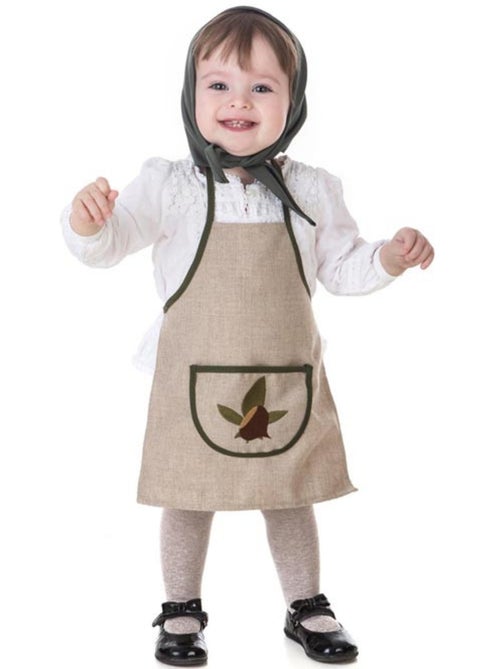 Kit o disfraz de castañera hojas-castaña para bebé - Kiabi Kit o disfraz de castañera hojas-castaña para bebé - Kiabi