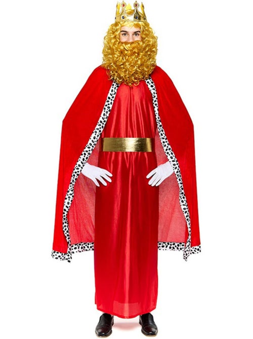 Kit Rey Mago adulto: Capa Corona - Kiabi