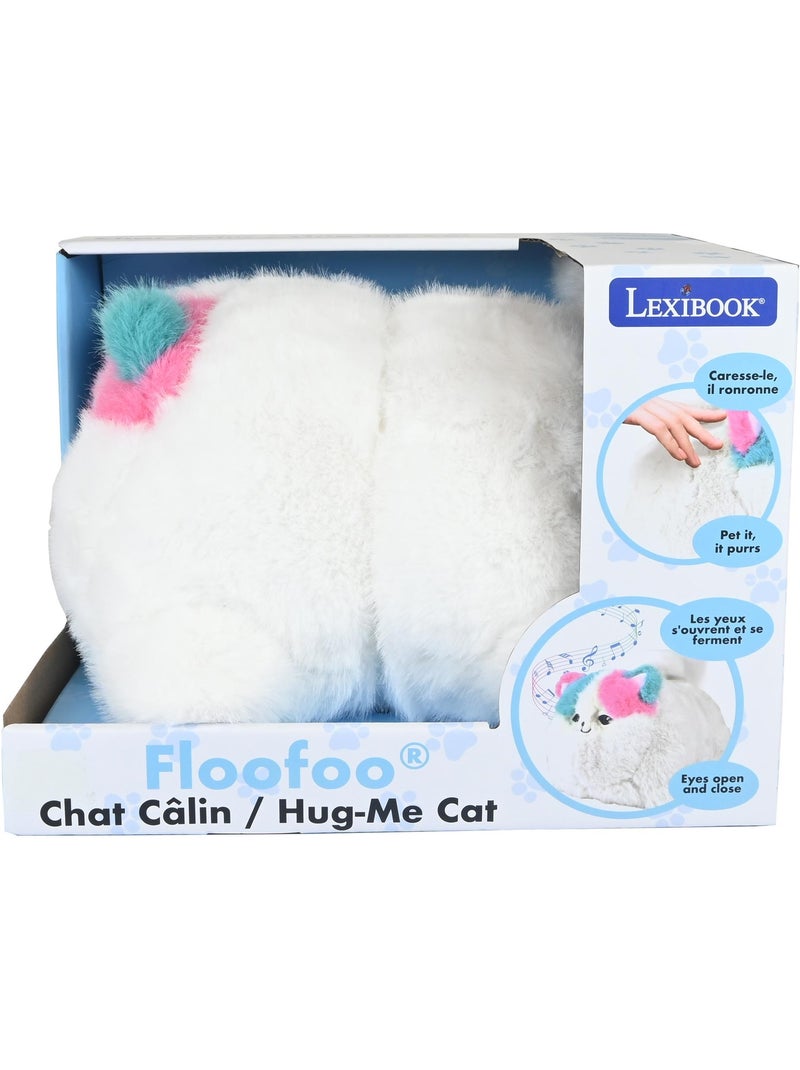 Kitp1 moka – hug-me cat, where cuddles come to life ! Blanco - Kiabi