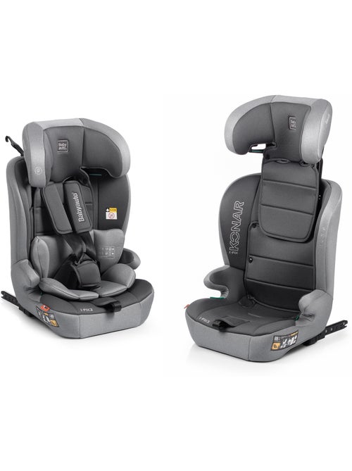 Konar I-fix 76 - 150 cm Babyauto - GREY MELANGE - Kiabi Konar I-fix 76 - 150 cm Babyauto - GREY MELANGE - Kiabi