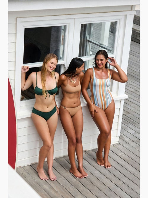 Kourtney minimal bañador a rayas penti - Kiabi Kourtney minimal bañador a rayas penti - Kiabi
