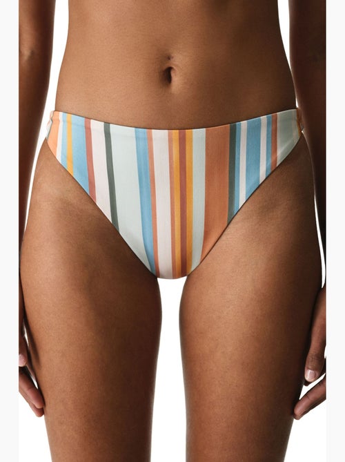 Kourtney minimal bikini de talle medio a rayas penti - Kiabi Kourtney minimal bikini de talle medio a rayas penti - Kiabi