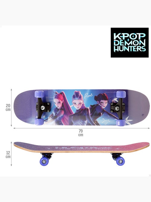 Kpop demon hunters monopatín madera máx.50 kg + 5 años - Kiabi