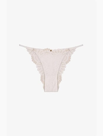 Kırık lacy slip braguita penti
