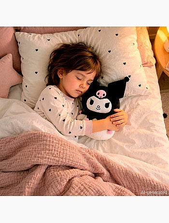 Kuromi almohada peluche 22 cm + 3 años