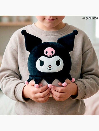 Kuromi almohada peluche 22 cm + 3 años