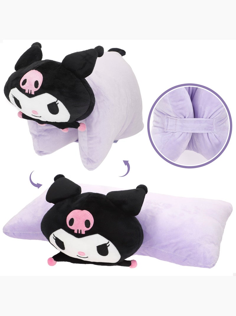 Kuromi cojín peluche 2 en 1 suave y aterciopelado Malva lila - Kiabi