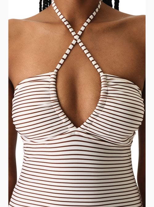 Kylee bandeau bañador de rayas bandeau penti - Kiabi