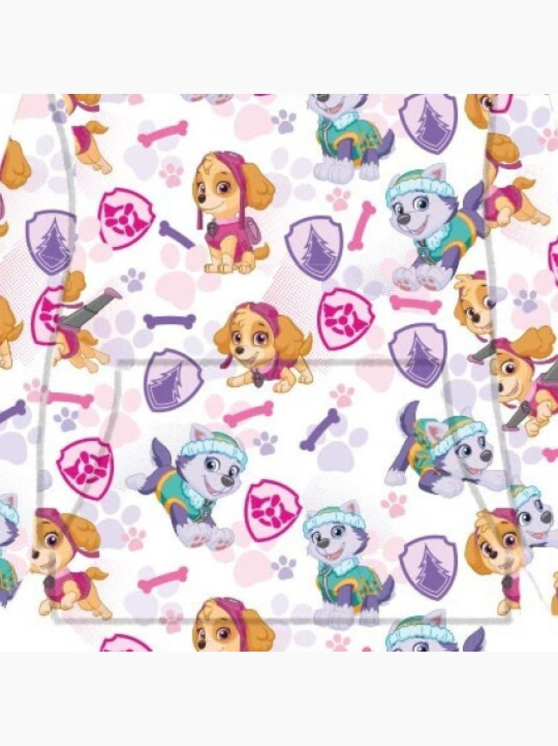 La Patrulla Canina - Manta polar con capucha Stella y Everest - Manta con mangas 3 a 6 años Multicolor - Kiabi