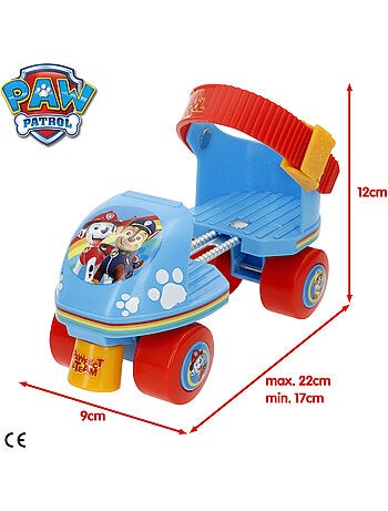 La patrulla canina patines 4 ruedas ajustables talla 22-29 máx. 20 kg +3 años