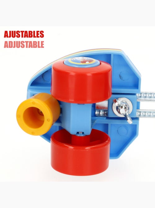 La patrulla canina patines 4 ruedas ajustables talla 22-29 máx. 20 kg +3 años - Kiabi