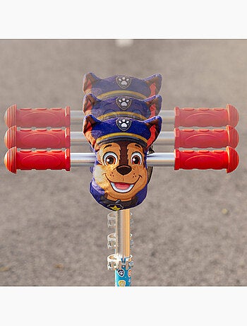 La patrulla canina patinete infantil 3 ruedas con bolsillo delantero chase