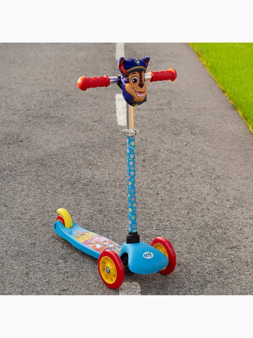 La patrulla canina patinete infantil 3 ruedas con bolsillo delantero chase - Kiabi