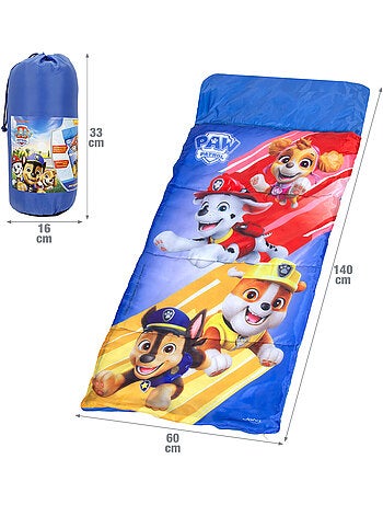 La patrulla canina saco de dormir niños 140x60 cm