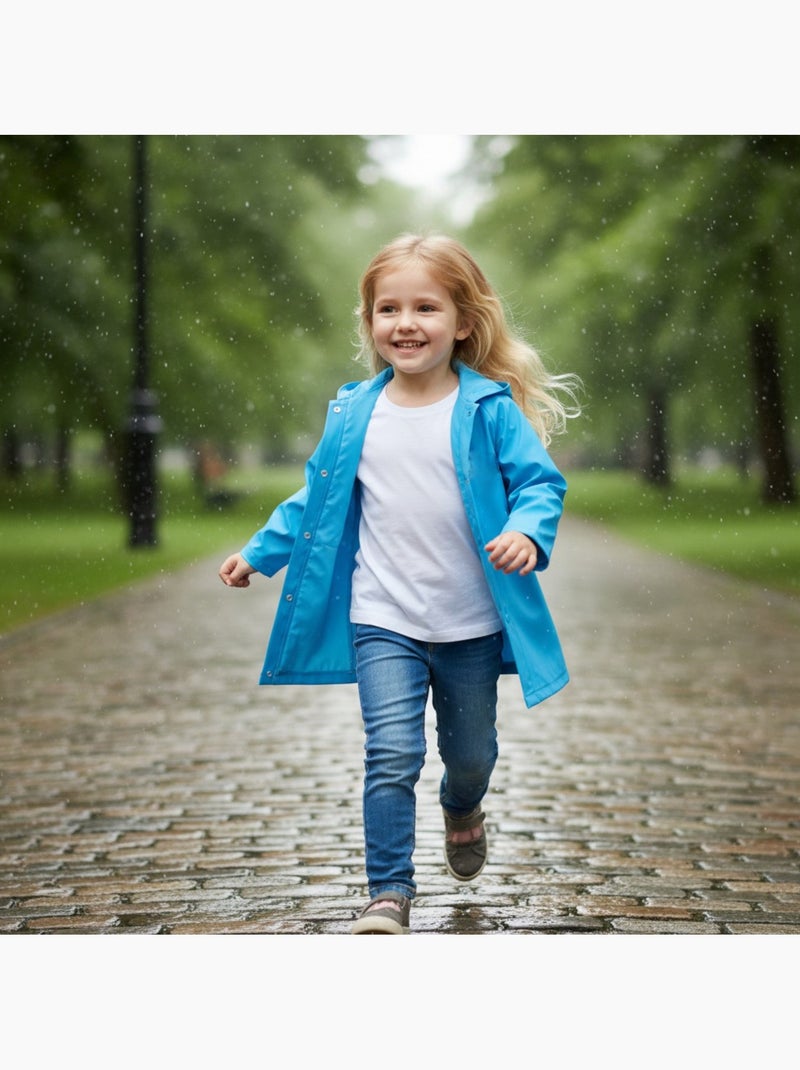 La Reine des Neiges - Impermeable infantil Frozen Elsa Azul - Kiabi