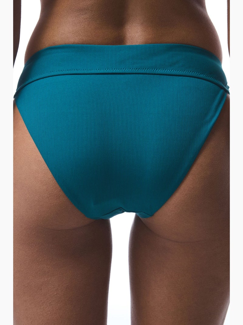 Lal braguita de bikini con lazo penti Azul petróleo - Kiabi