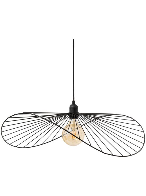 Lámpara colgante adelia d58cm negro - Kiabi