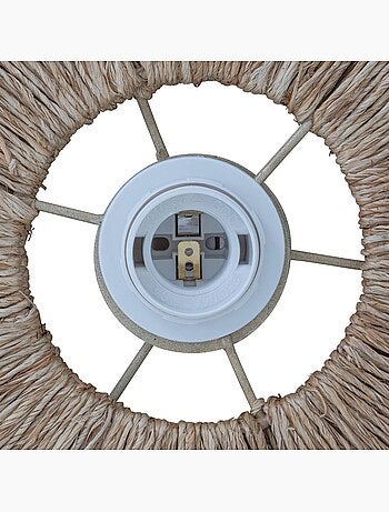Lámpara colgante alara yute beige d69,5cm