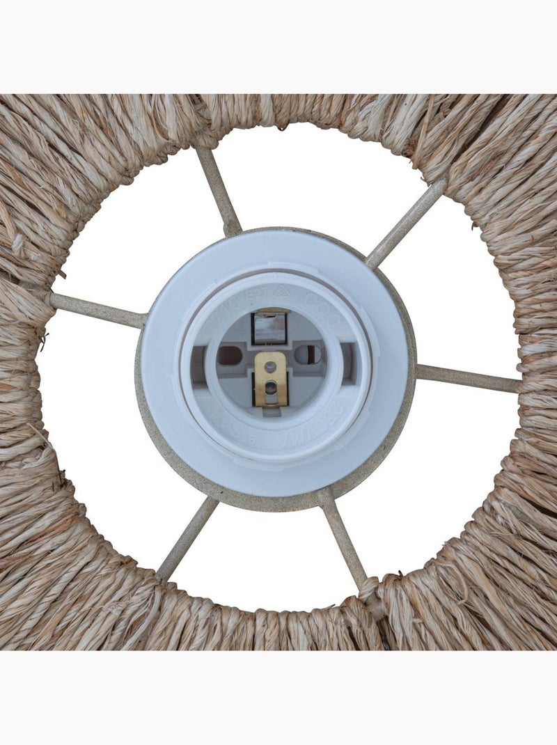 Lámpara colgante alara yute beige d69,5cm Beige - Kiabi
