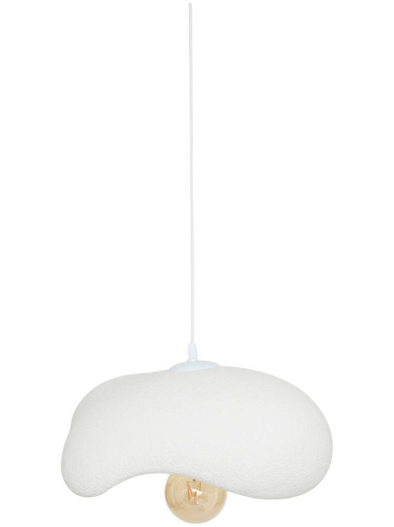 Lámpara colgante de diseño orgánico Blanco - Kiabi