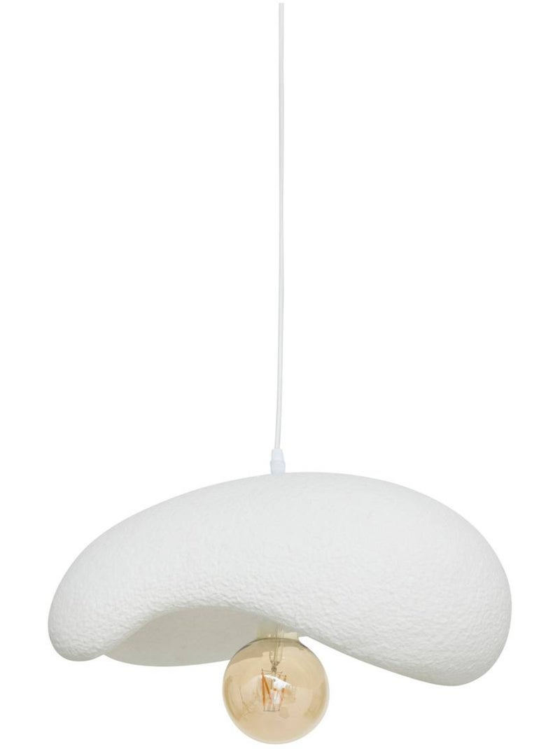 Lámpara colgante de diseño orgánico Blanco - Kiabi