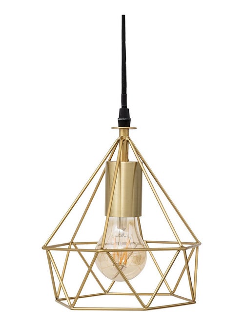 Lámpara colgante de metal estilo industrial - Kiabi