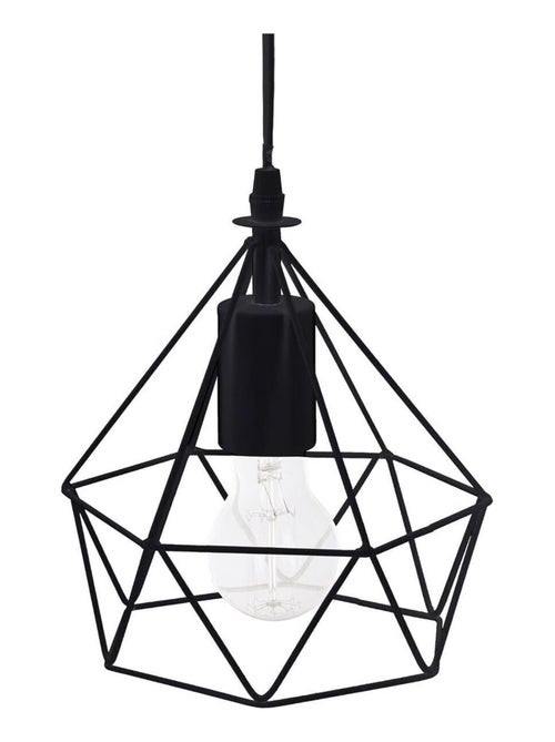 Lámpara colgante de metal estilo industrial - Kiabi