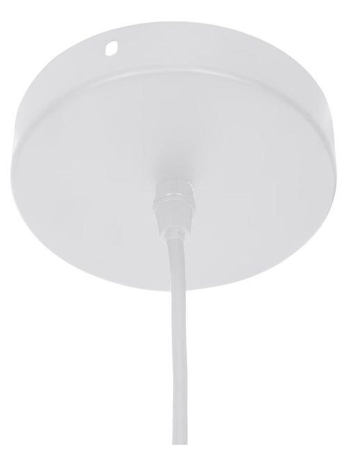 Lámpara colgante estilo acordeón en yute natural - Kiabi