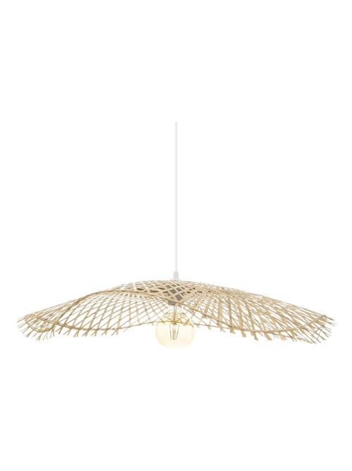 Lámpara colgante estilo sombrero de paja - Kiabi
