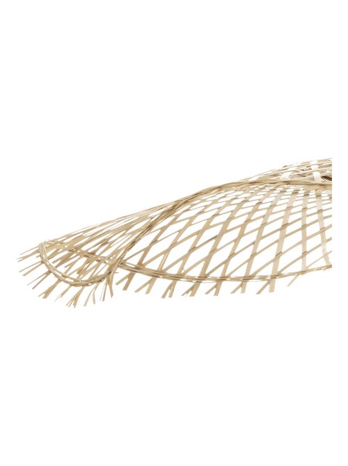 Lámpara colgante estilo sombrero de paja - Kiabi