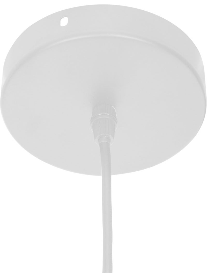 Lámpara colgante estilo sombrero de paja Beige - Kiabi
