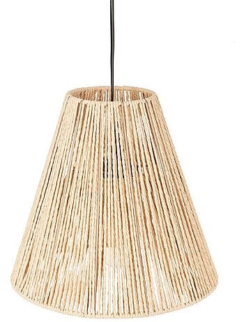 Lámpara colgante giada beige d30cm