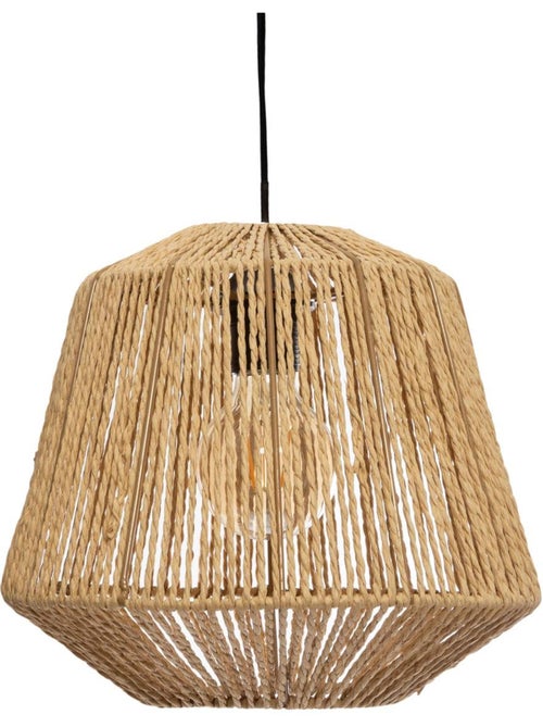 Lámpara colgante jily beige d29cm - Kiabi Lámpara colgante jily beige d29cm - Kiabi
