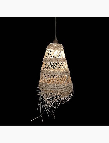 Lámpara colgante lahys d28cm beige