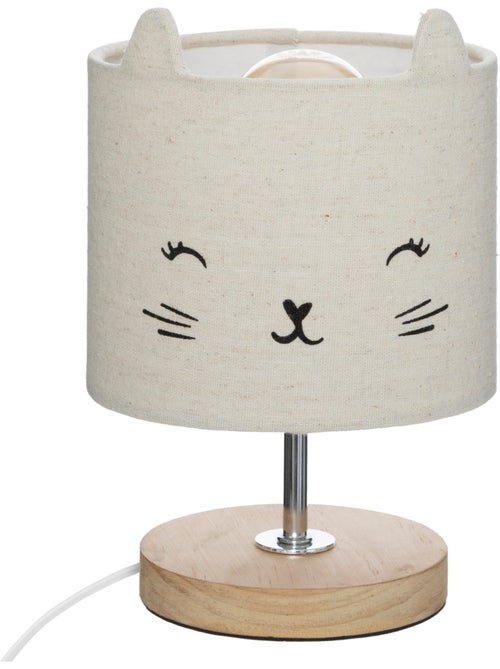 Lámpara con pantalla de gato - Kiabi Lámpara con pantalla de gato - Kiabi