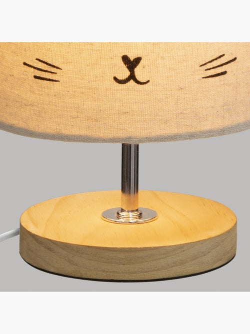 Lámpara con pantalla de gato - Kiabi Lámpara con pantalla de gato - Kiabi