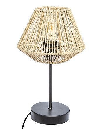 Lámpara de mesa de cuerda