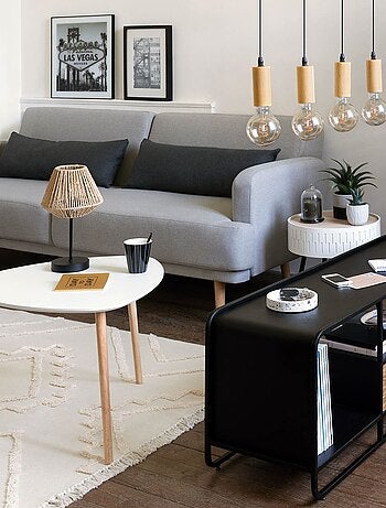 Lámpara de mesa de cuerda