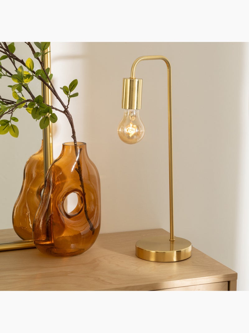 Lámpara de mesa de metal Dorado - Kiabi