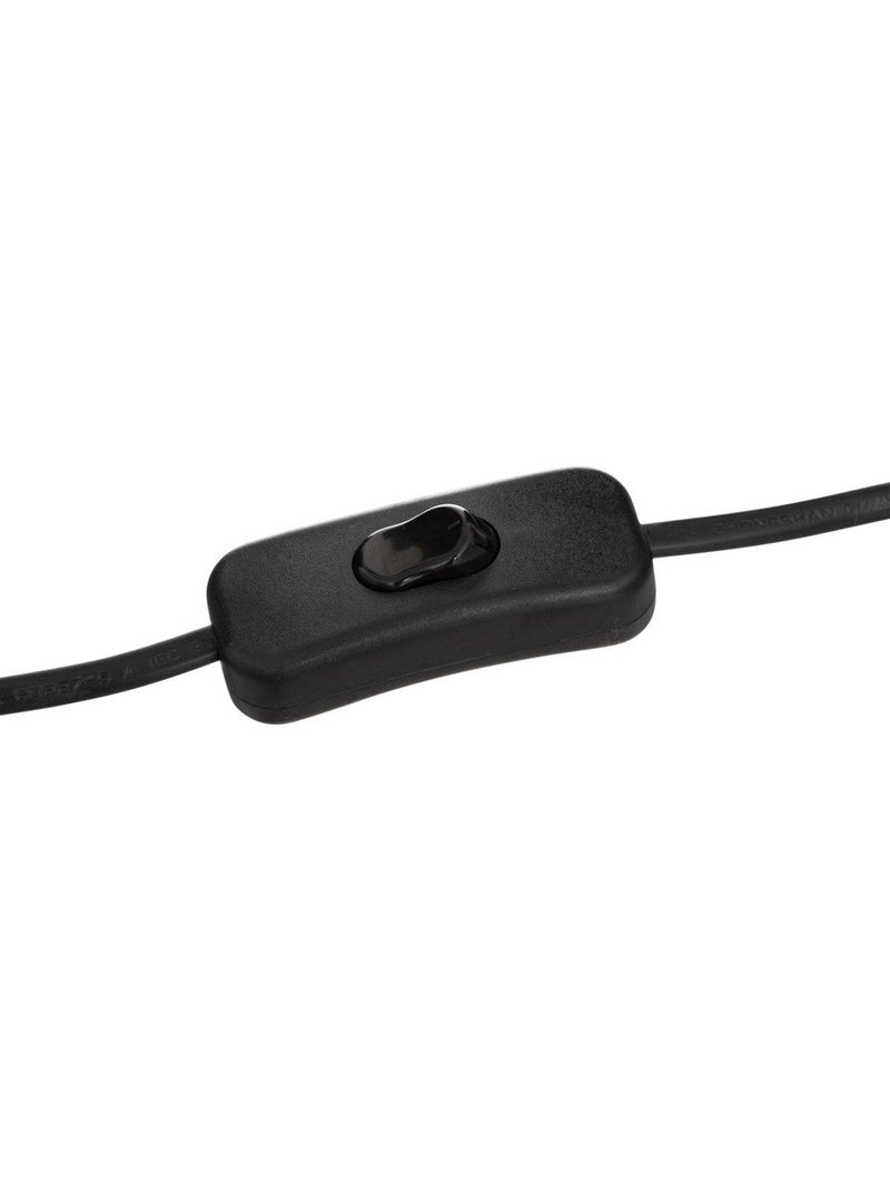 Lámpara de mesa koby negro h24cm Negro - Kiabi