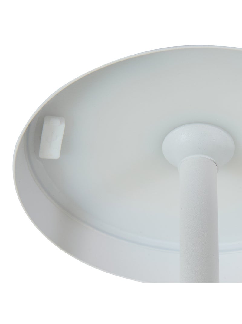 Lámpara de mesa led recargable para exterior Blanco - Kiabi