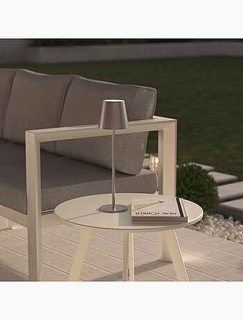 Lámpara de mesa led recargable para exterior