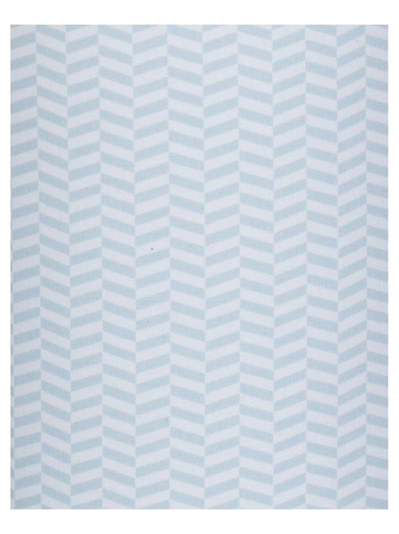 Lámpara de mesilla con base de algodón - SAUTHON Azul - Kiabi