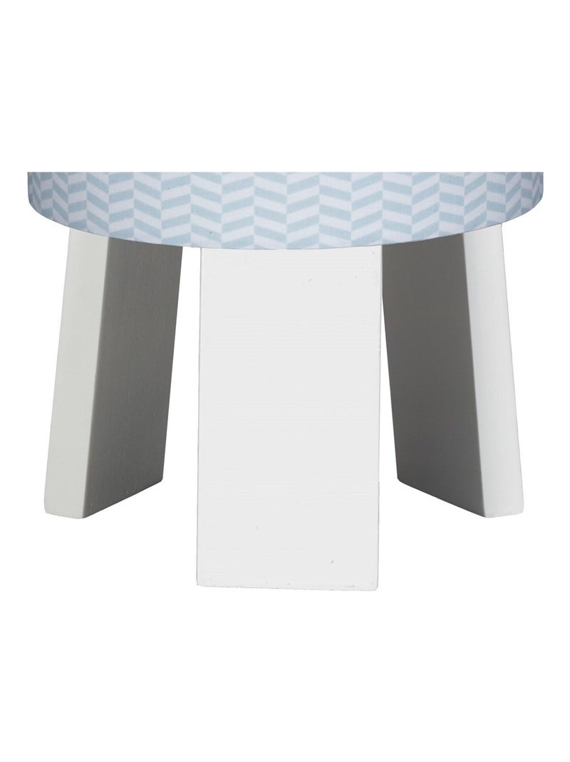 Lámpara de mesilla con base de algodón - SAUTHON Azul - Kiabi
