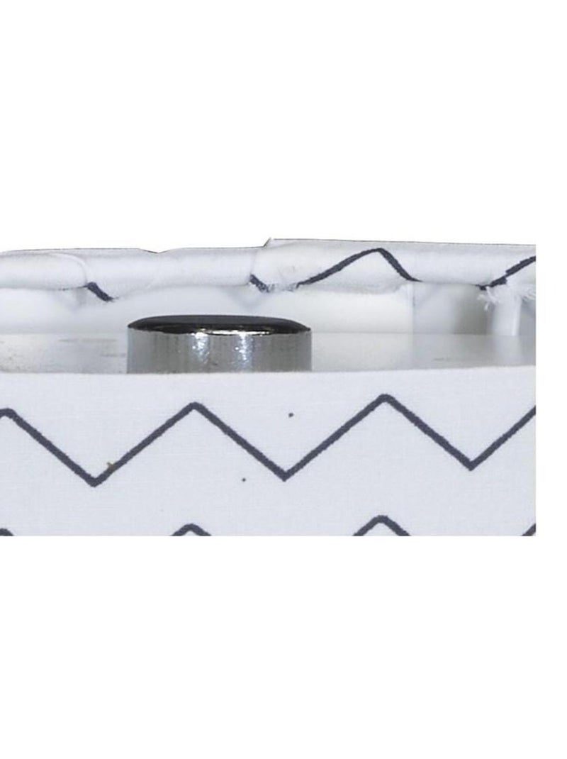 Lámpara de mesilla con base de algodón - SAUTHON Blanco - Kiabi