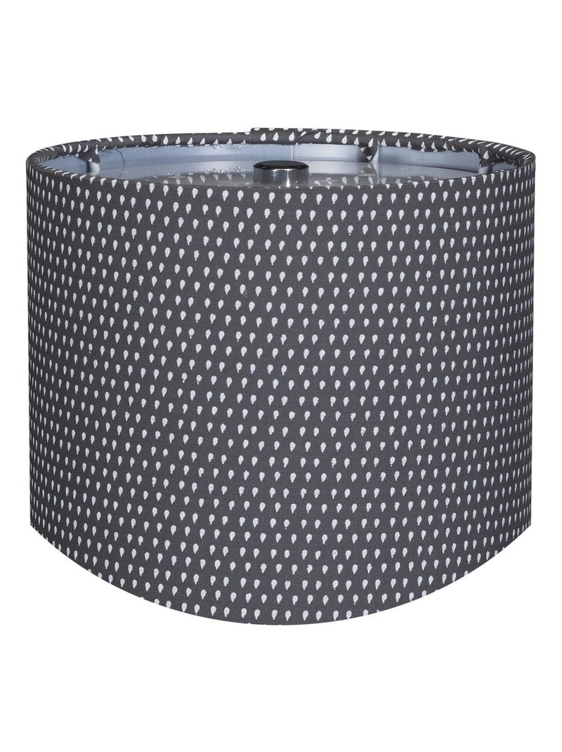 Lámpara de mesilla con base de algodón - SAUTHON Gris - Kiabi