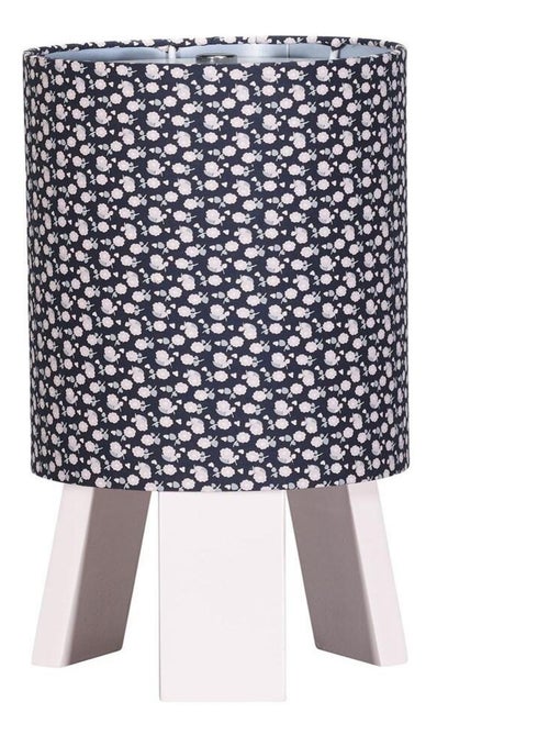 Lámpara de mesilla con base de algodón Azul - SAUTHON - Kiabi