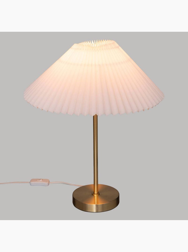 Lámpara de metal jiling h47cm blanco Blanco - Kiabi