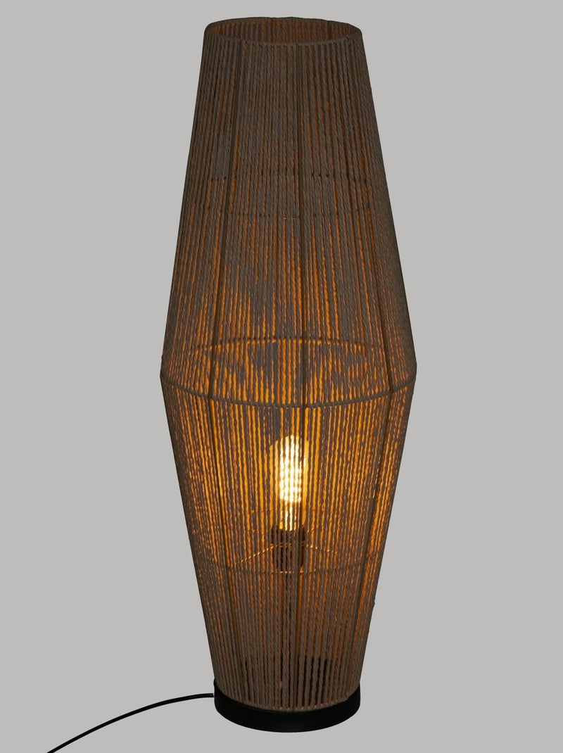Lámpara de pie de estilo exótico Beige - Kiabi